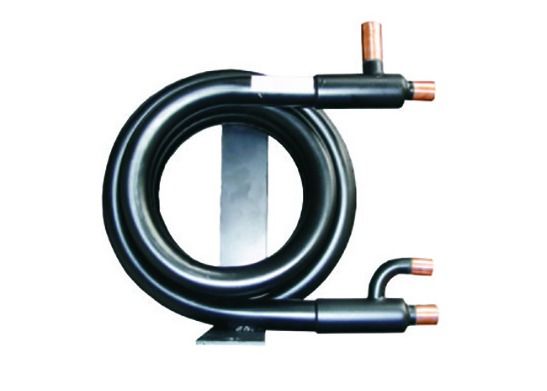 La pompe à chaleur réfrigérante de source d'eau de R407c R410a Coaixal love le condensateur à refroidissement par eau d'échangeur de chaleur