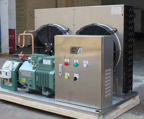 L'air de R134a R407 a refroidi l'unité de condensation de pièce de congélateur de l'unité de réfrigération 3210W
