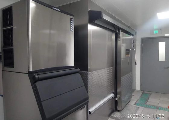 Réfrigérateur commercial de chambres froides, acier inoxydable ou aliments surgelés blancs d'entreposage au froid de matériaux de Colorbond, pièce de congélateur de cuisine