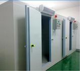 L'unité adaptée aux besoins du client 42KG/M3 de 4*8*2.6M Cold Room Cooling a courbé les chambres froides commerciales de coin