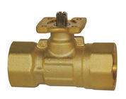 10x10 la tige 1.6MPa a motorisé des valves de service de réfrigération de série du robinet à tournant sphérique DDF